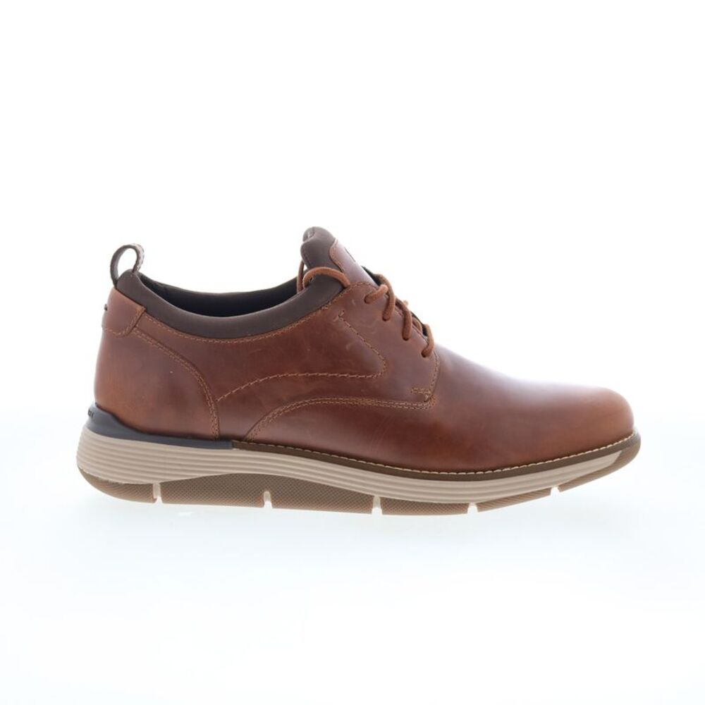 Rockport Mens Lukah Brown Shoes (NWT)